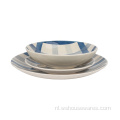 Western Design Luxe Bot Ceramic Porselein Diny Set set